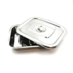 Classic SS Instrument Tray with Lid 8" x 6"