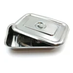 Classic SS Instrument Tray with Lid 9" x 6"