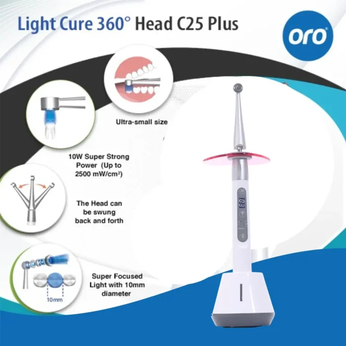 Oro Light Cure 360° Head C25 Plus