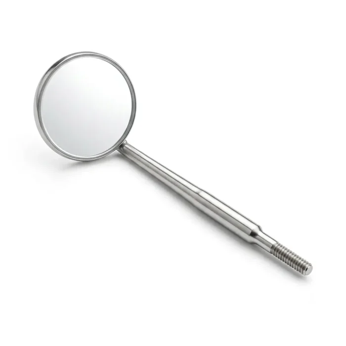 Zirc Crystal HD SS Mouth Mirror Head #3 (Pack of 12)