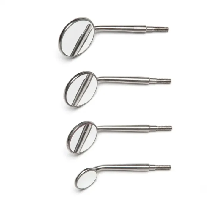 Zirc Crystal HD SS Mouth Mirror Head #3 (Pack of 12)