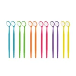 Zirc Crystal HD Thin Grip Mouth Mirror (Pack of 12)
